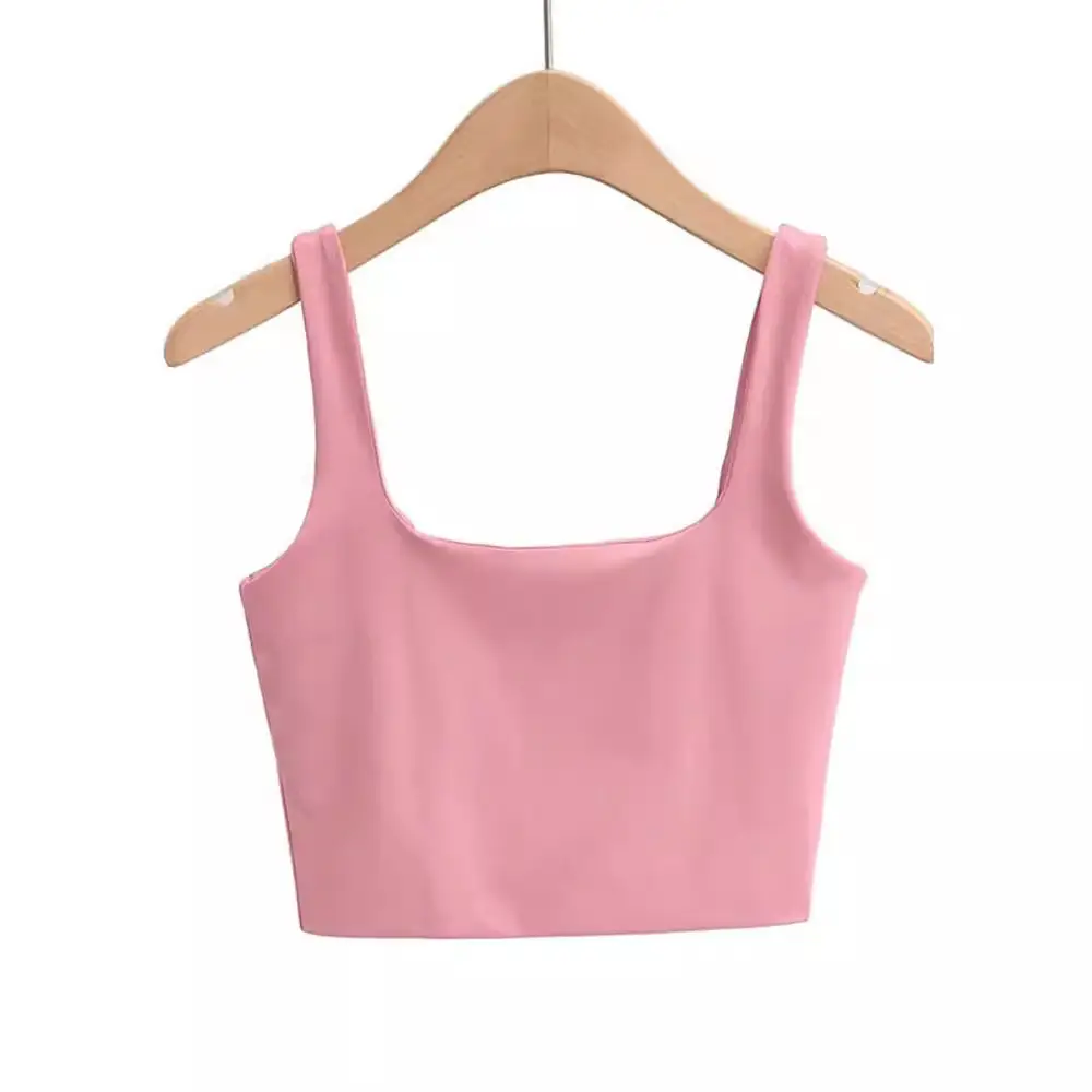 Pink Backless Vest for Women Summer Wear - Image 11
