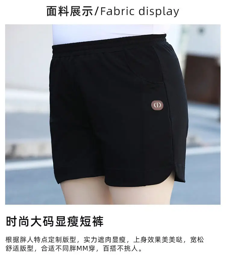 Plus Size Women's Black High-Waisted Shorts 2025 — feature 4