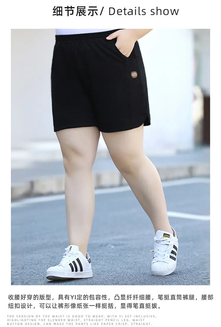 Plus Size Women's Black High-Waisted Shorts 2025 — feature 7