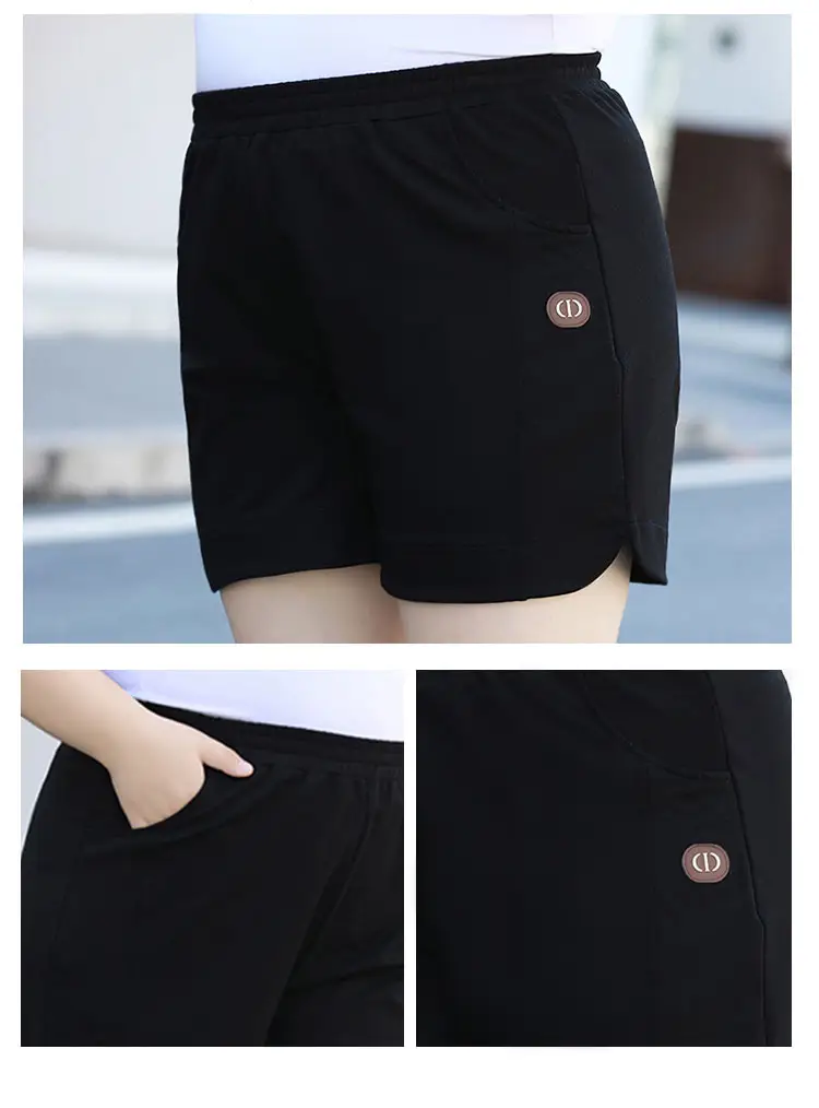 Plus Size Women's Black High-Waisted Shorts 2025 — feature 8