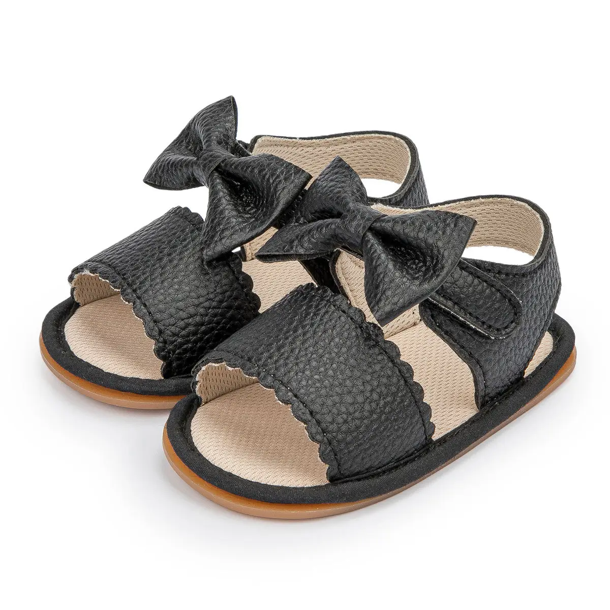 Gold Bow Baby Sandals for Toddlers Summer