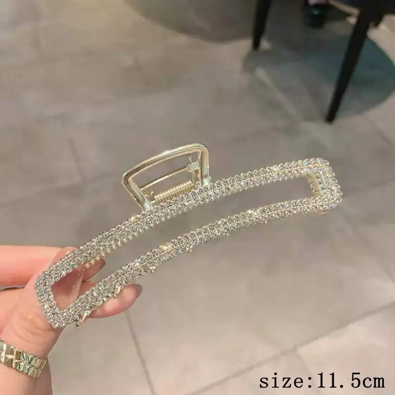 Elegant Butterfly Hair Clip with Pearl & Crystal Design