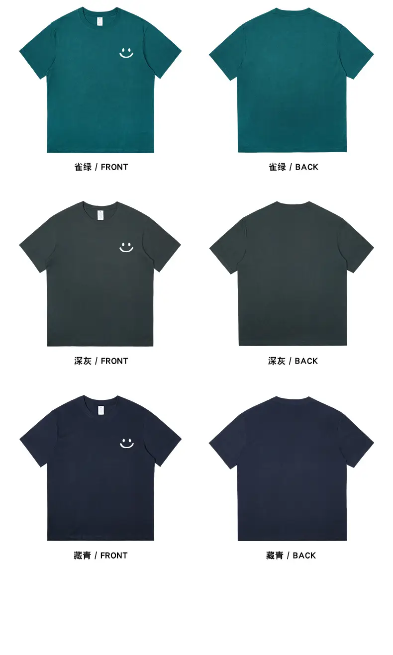 Men Navy Blue Printed T-Shirt Short Sleeve Cotton — feature 17