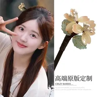 Black Satin Bow Hairpin for Women — feature 27