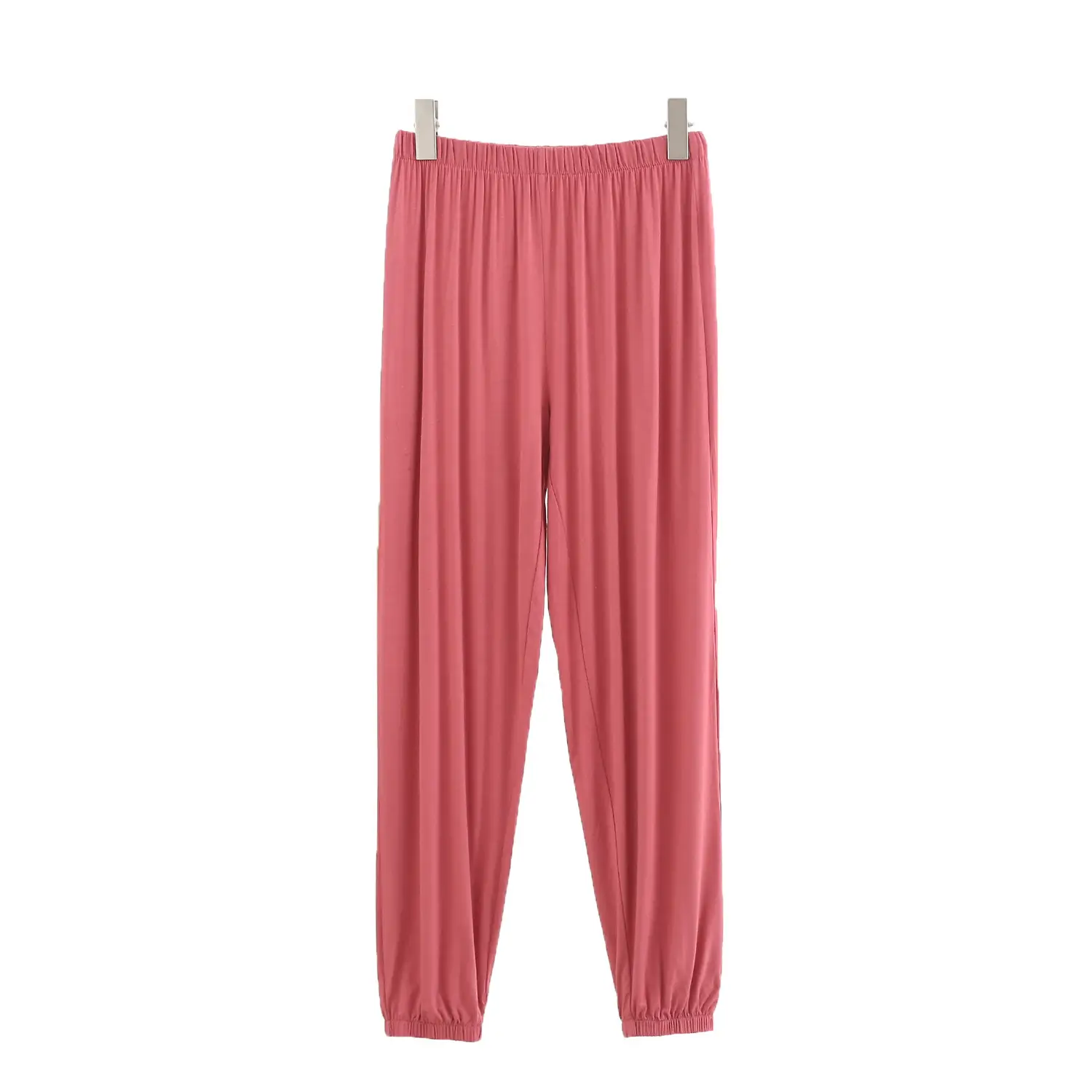 Women's Green Modal Anti-Mosquito Pants Wide Leg - Image 23