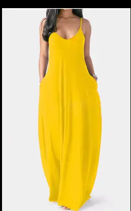 2022 Summer Deep V Long Skirt Set for Women - Image 11