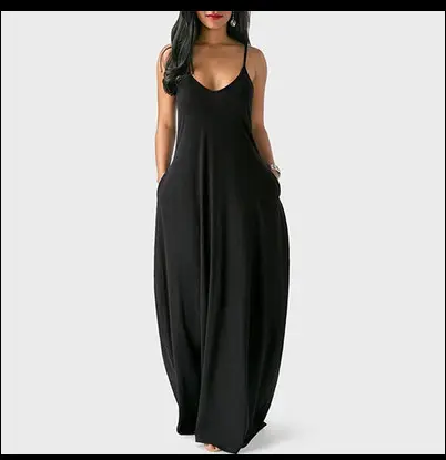 2022 Summer Deep V Long Skirt Set for Women - Image 6