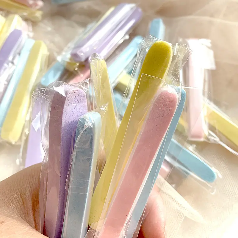 Compressed Face Washing Sponge 10pcs Multi Color Disposable - Image 3