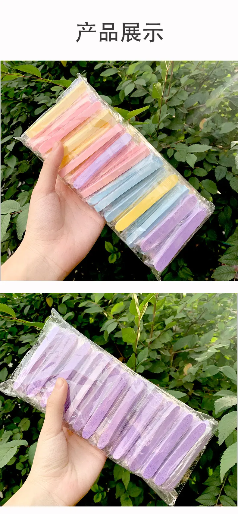 Compressed Face Washing Sponge 10pcs Multi Color Disposable — feature 39