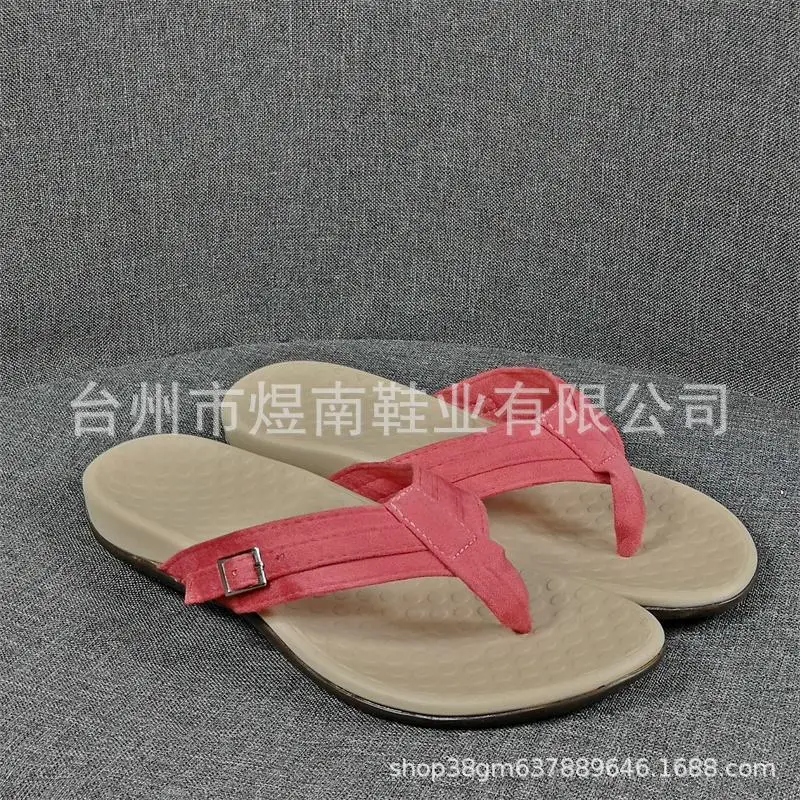 Purple Women's 2021 Summer Beach Flip Flops - Image 2