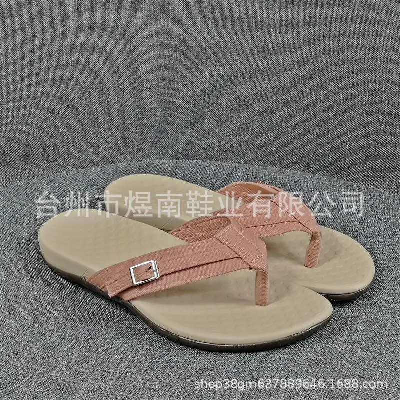 Purple Women's 2021 Summer Beach Flip Flops - Image 5