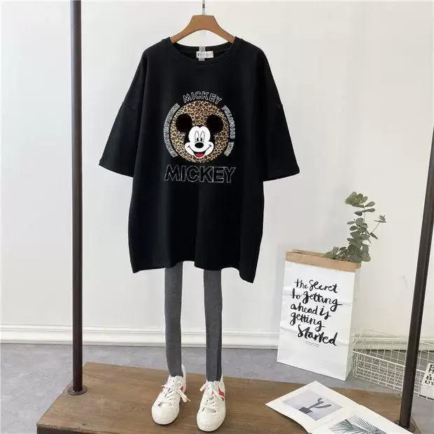 New Pregnant Women Breastfeeding T-Shirt Loose Moon Design — feature 18