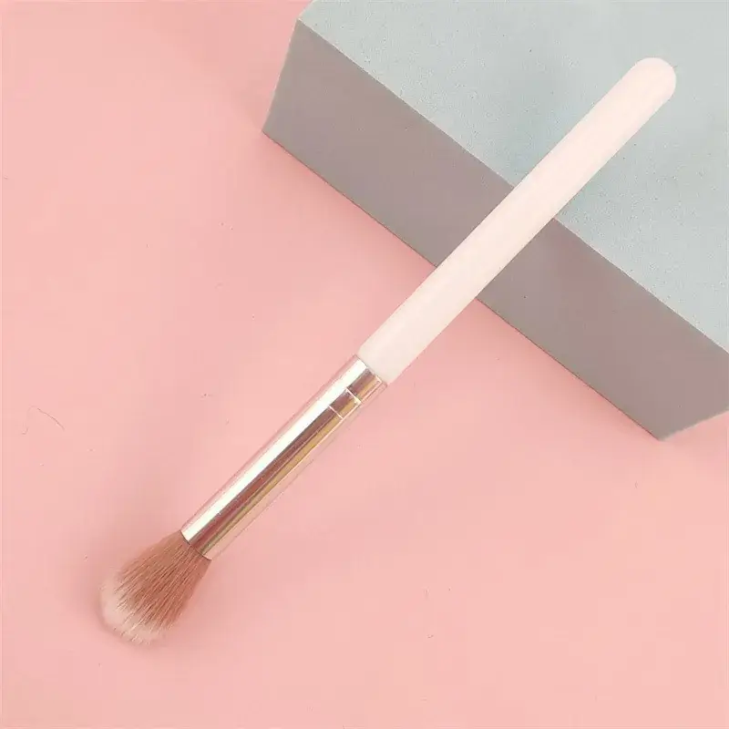 Portable Nail Dust Brush Single White Blush Brush - Image 2