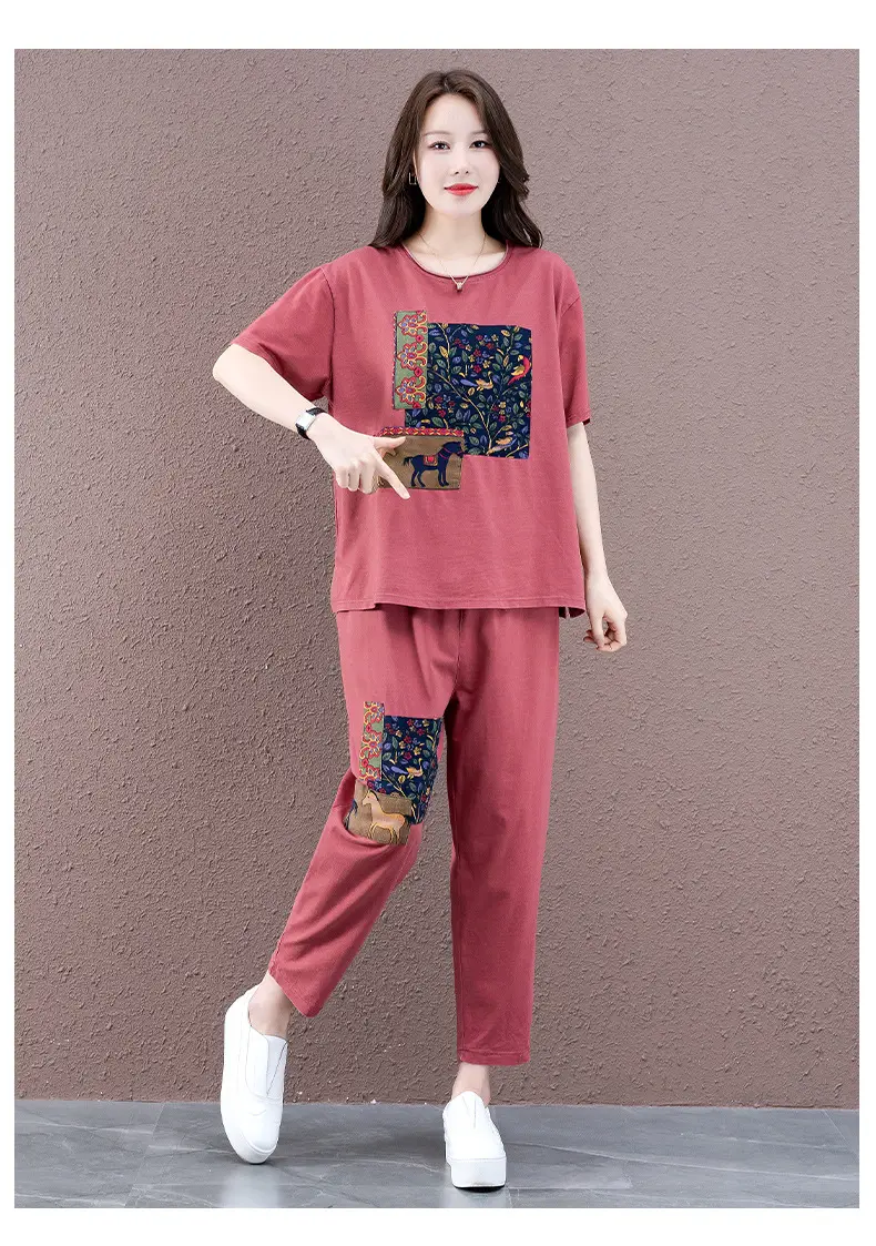 Women Printed Plus Size Summer 2026 Set — feature 13