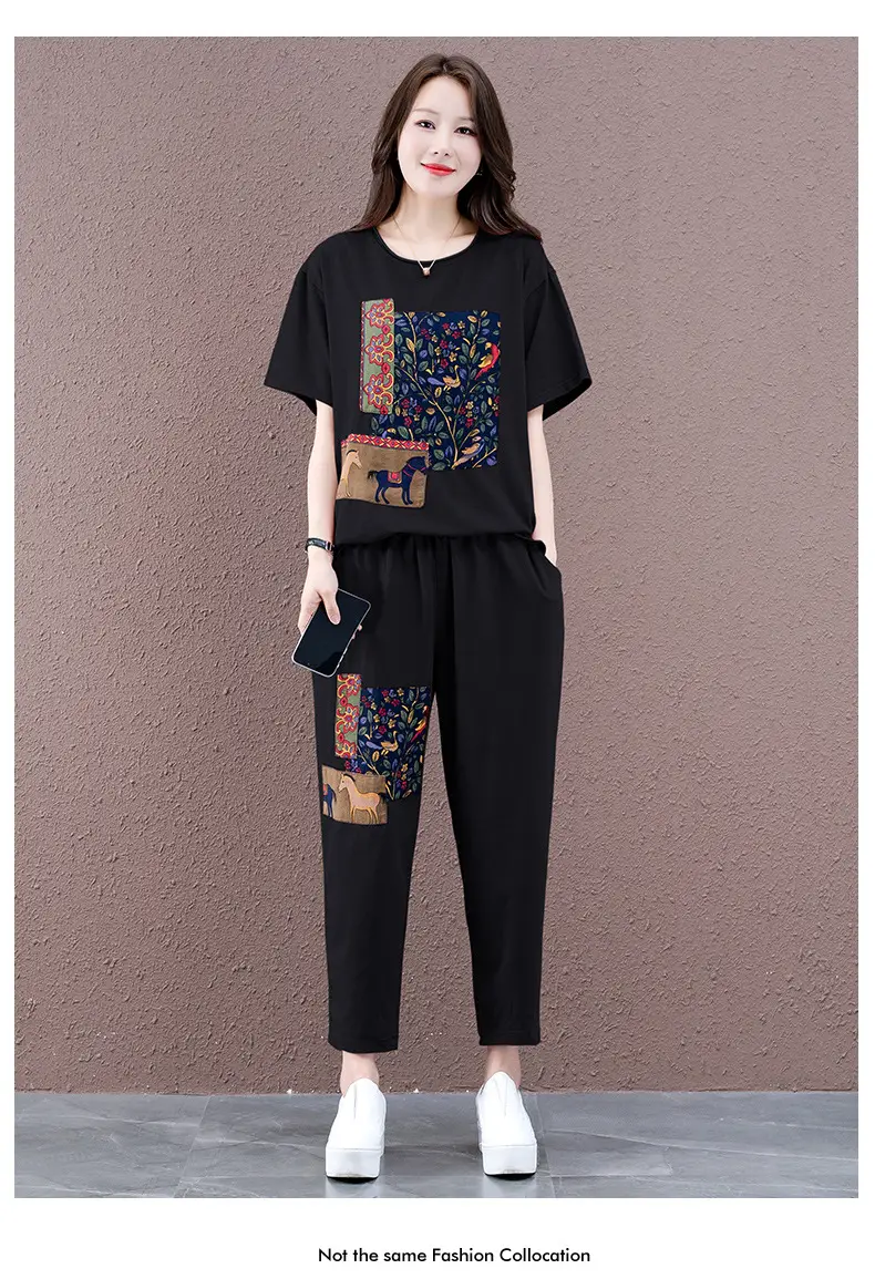 Women Printed Plus Size Summer 2026 Set — feature 14