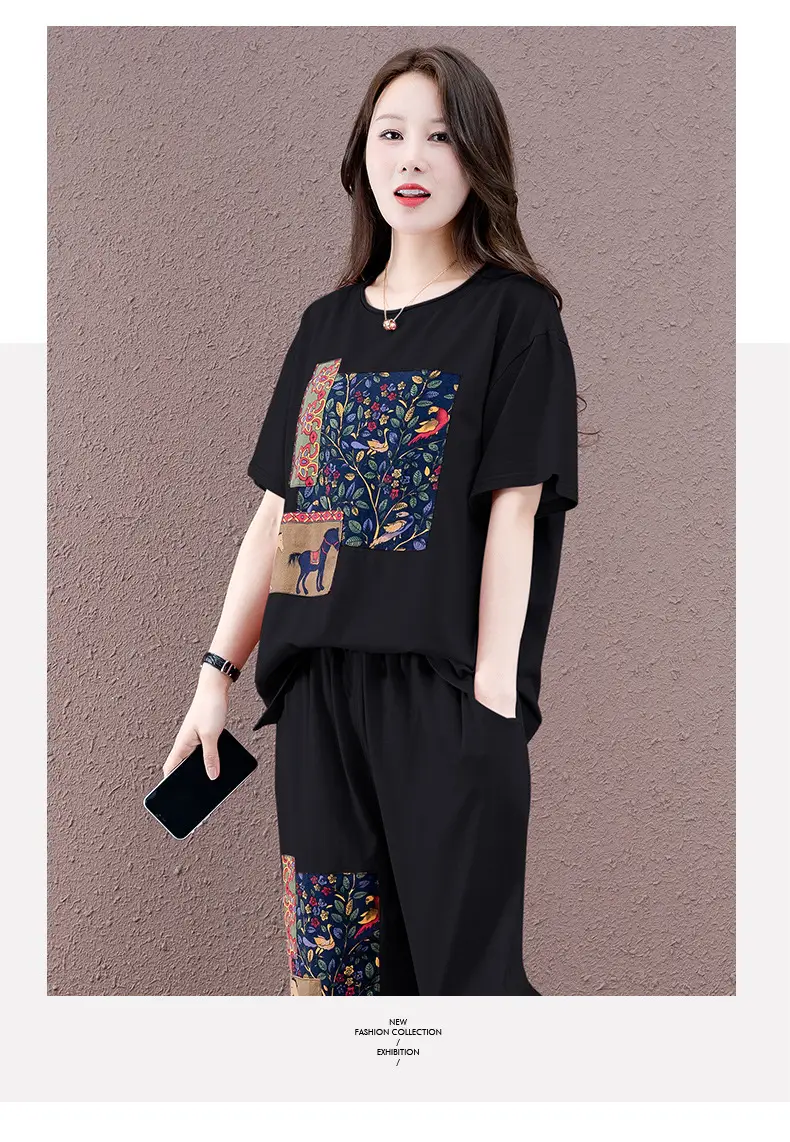 Women Printed Plus Size Summer 2026 Set — feature 15