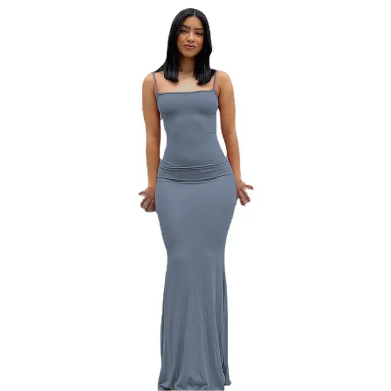 Women's 2022 Kardashian Skims Dress Pink Slim Fit - Image 18