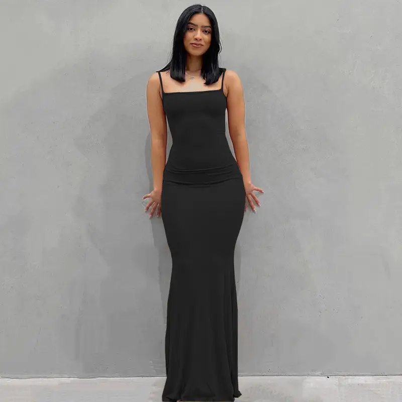 Women's 2022 Kardashian Skims Dress Pink Slim Fit - Image 9