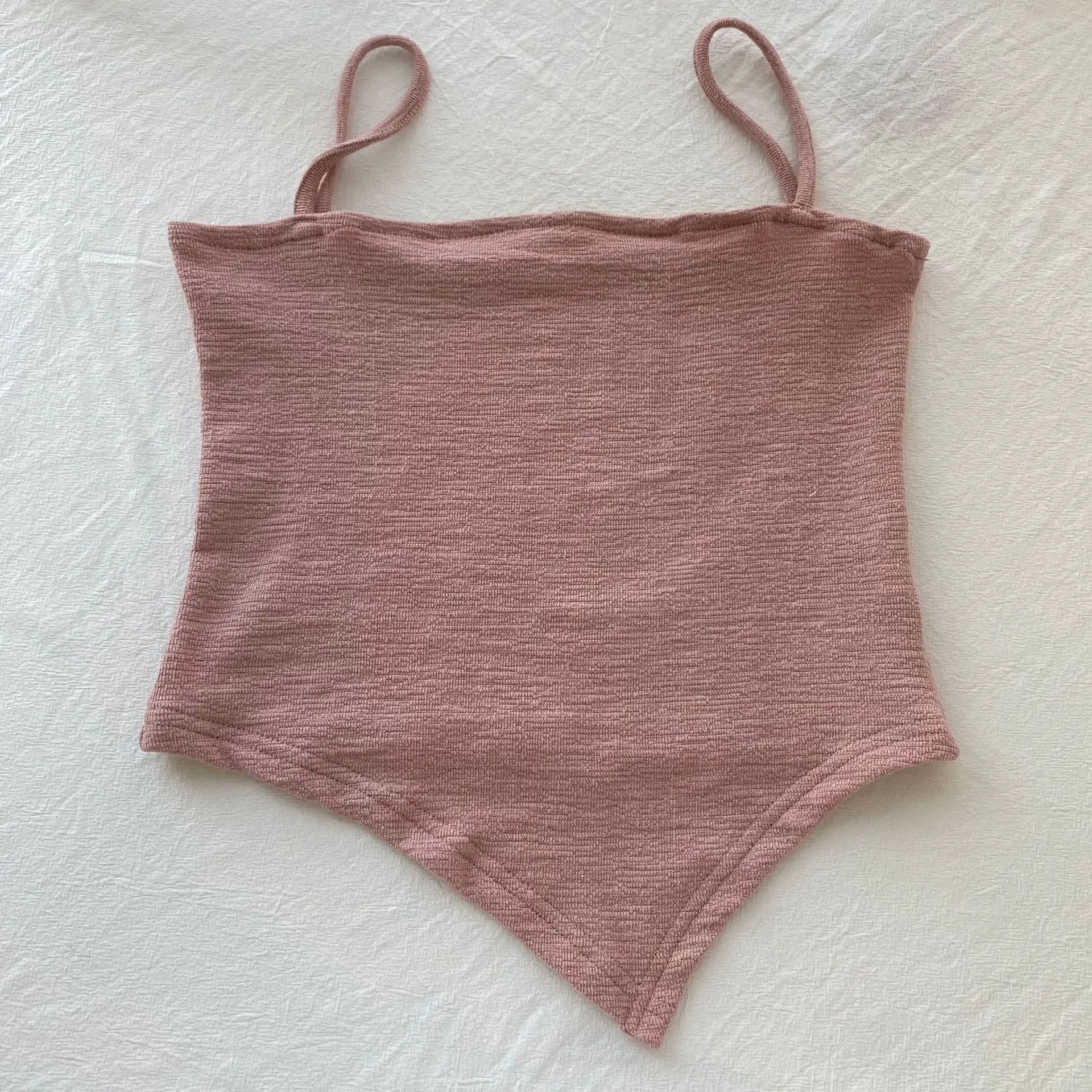 Wind Belly Strap Lower Triangle Bra Set