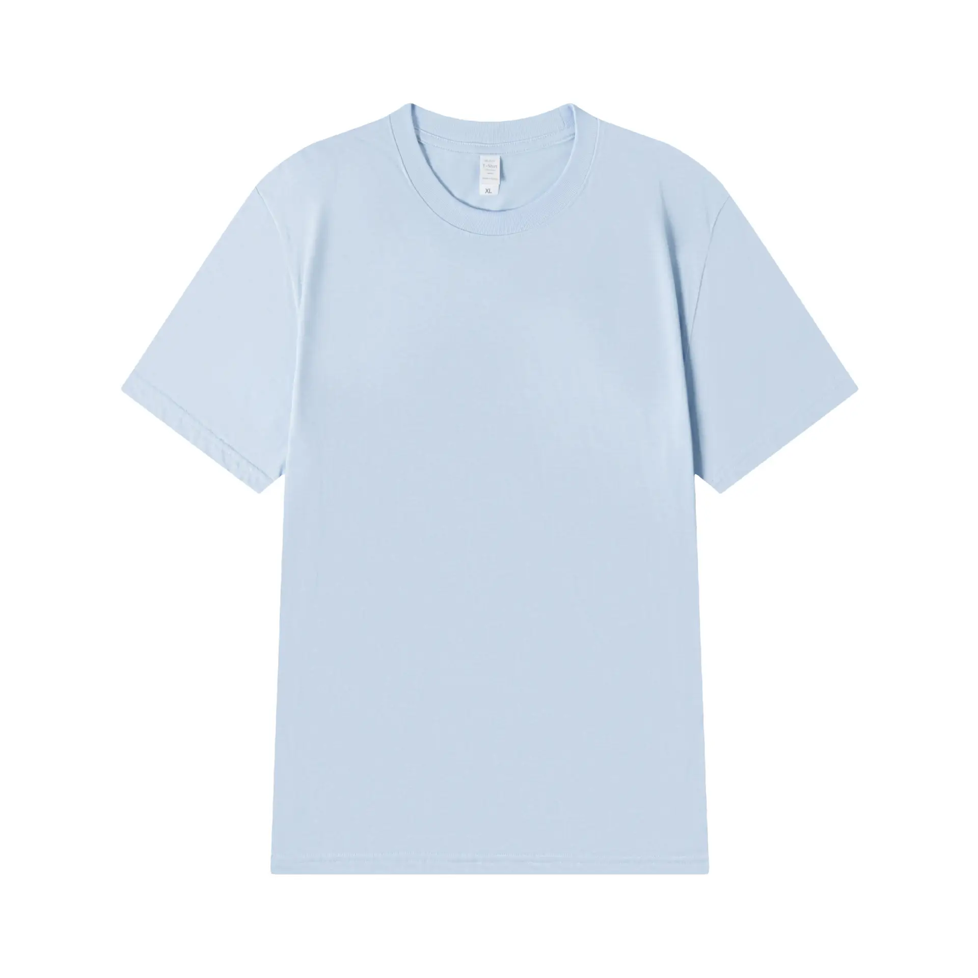 240g Xinjiang Cotton Long Sleeve T-Shirt Green - Image 15