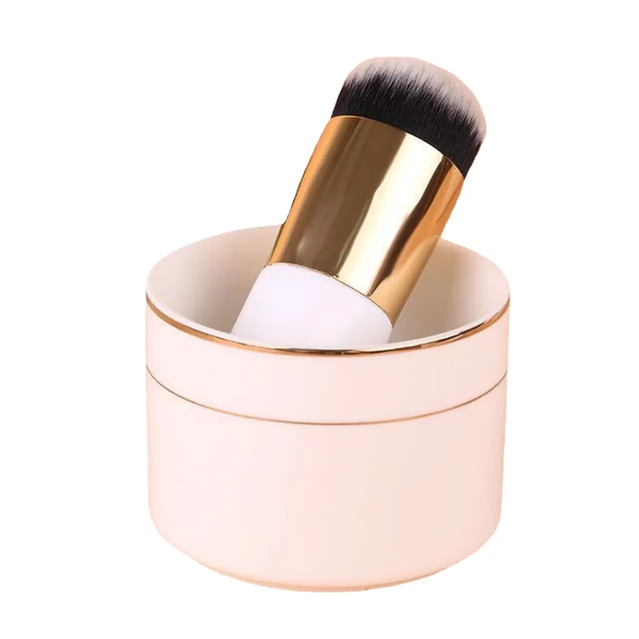 Non-Absorbent Flat Head Makeup Brush for Beginners