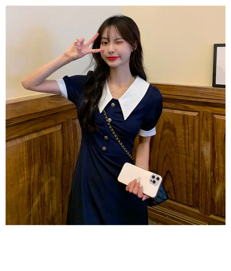 2025 French Retro Little Black Skirt Dress for Women — feature 11