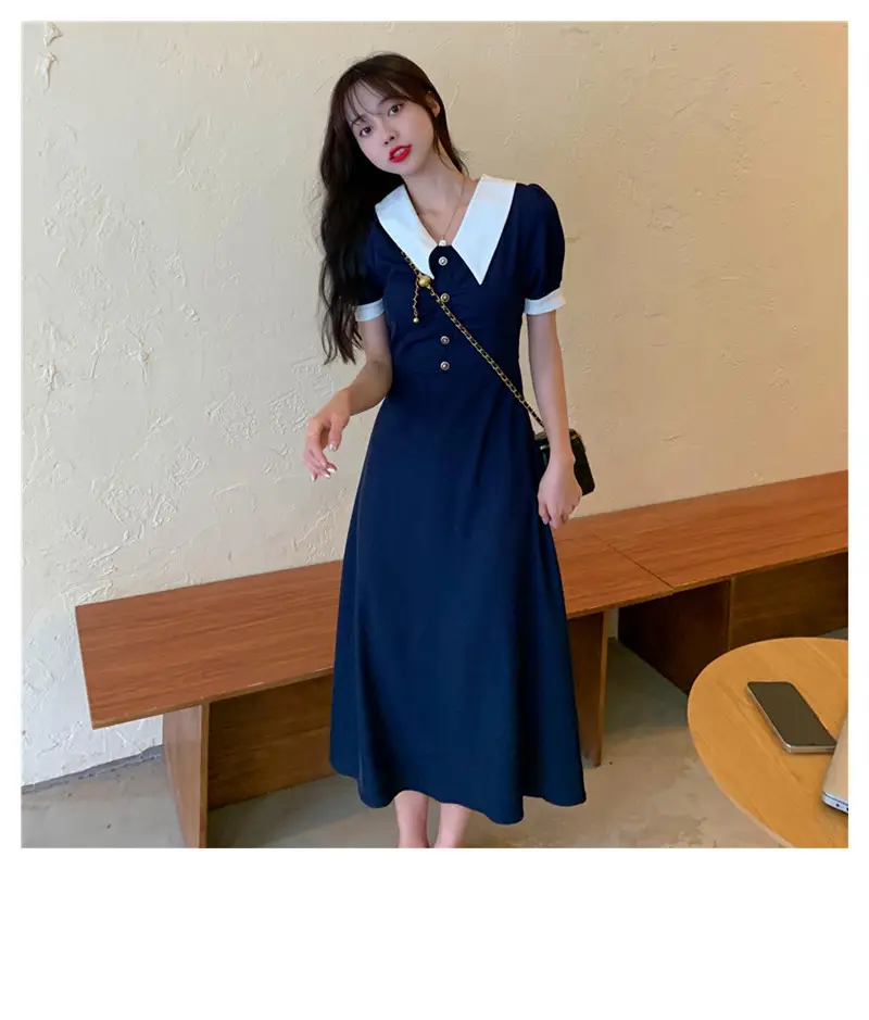 2025 French Retro Little Black Skirt Dress for Women — feature 16