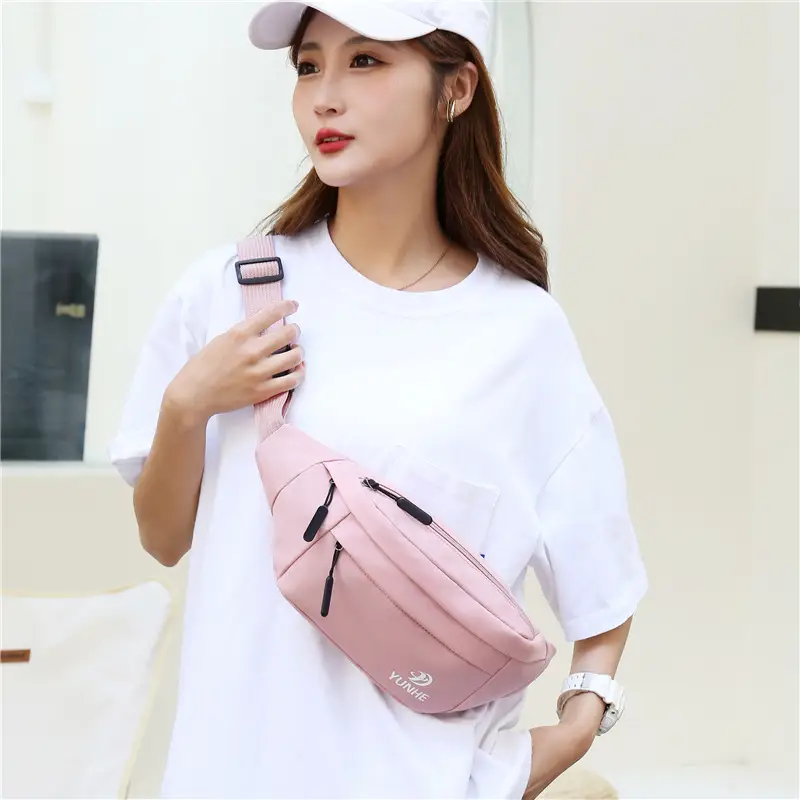 New Oxford Cloth Waist Bag for Men Women Multi Color