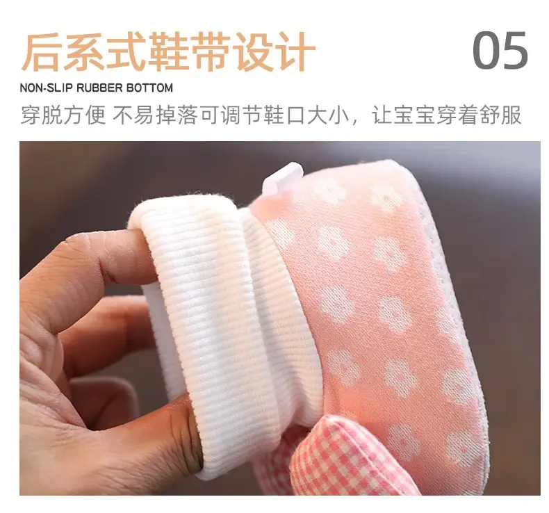 Baby Pink Bow Shoes for 0-1 Year Old — feature 13