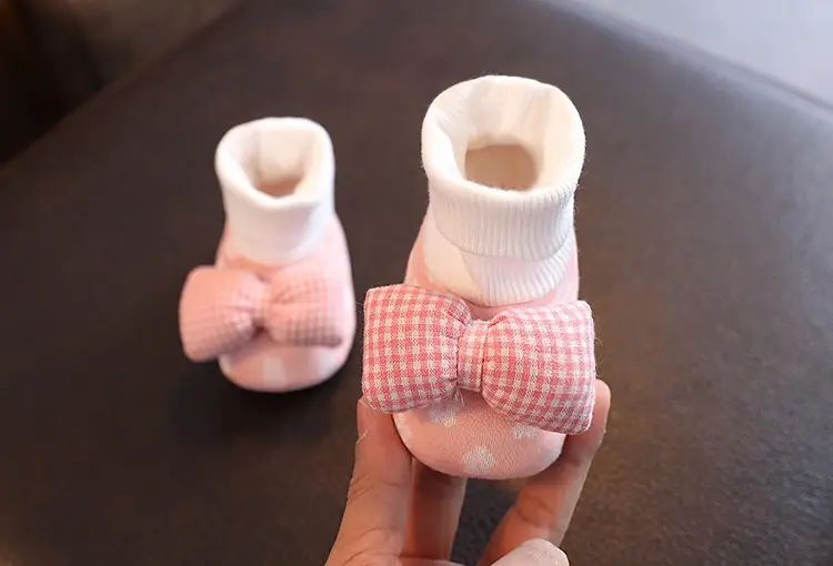 Baby Pink Bow Shoes for 0-1 Year Old — feature 16
