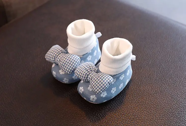 Baby Pink Bow Shoes for 0-1 Year Old — feature 17