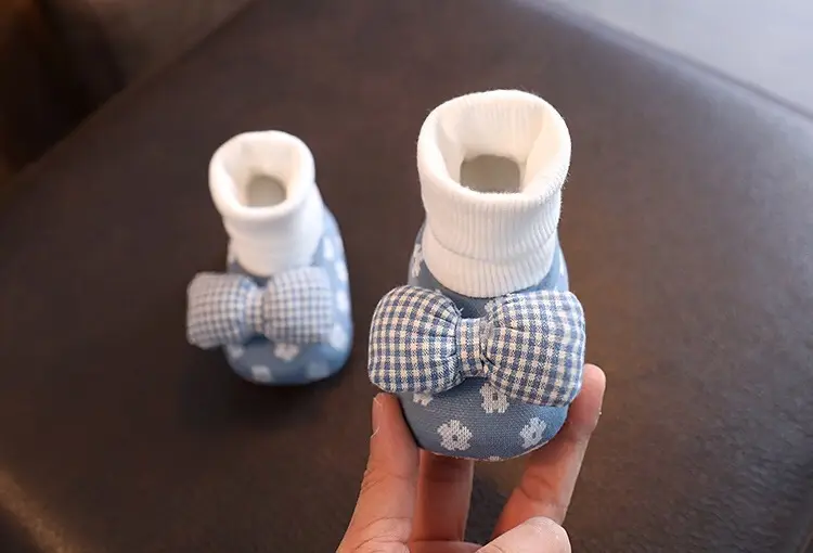 Baby Pink Bow Shoes for 0-1 Year Old — feature 18