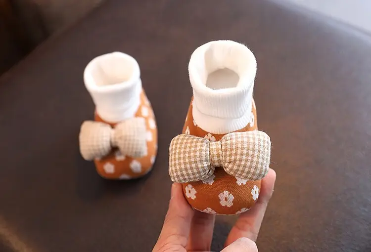 Baby Pink Bow Shoes for 0-1 Year Old — feature 20