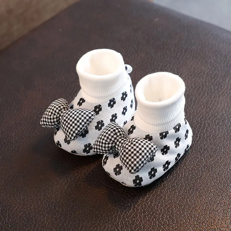 Baby Pink Bow Shoes for 0-1 Year Old