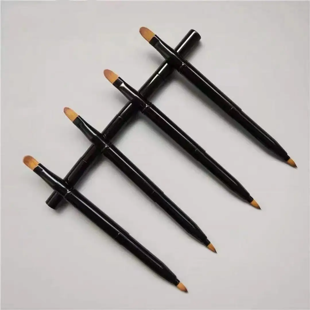 Eyebrow Powder Brush Angled Sweep Brush with Cover - Image 11