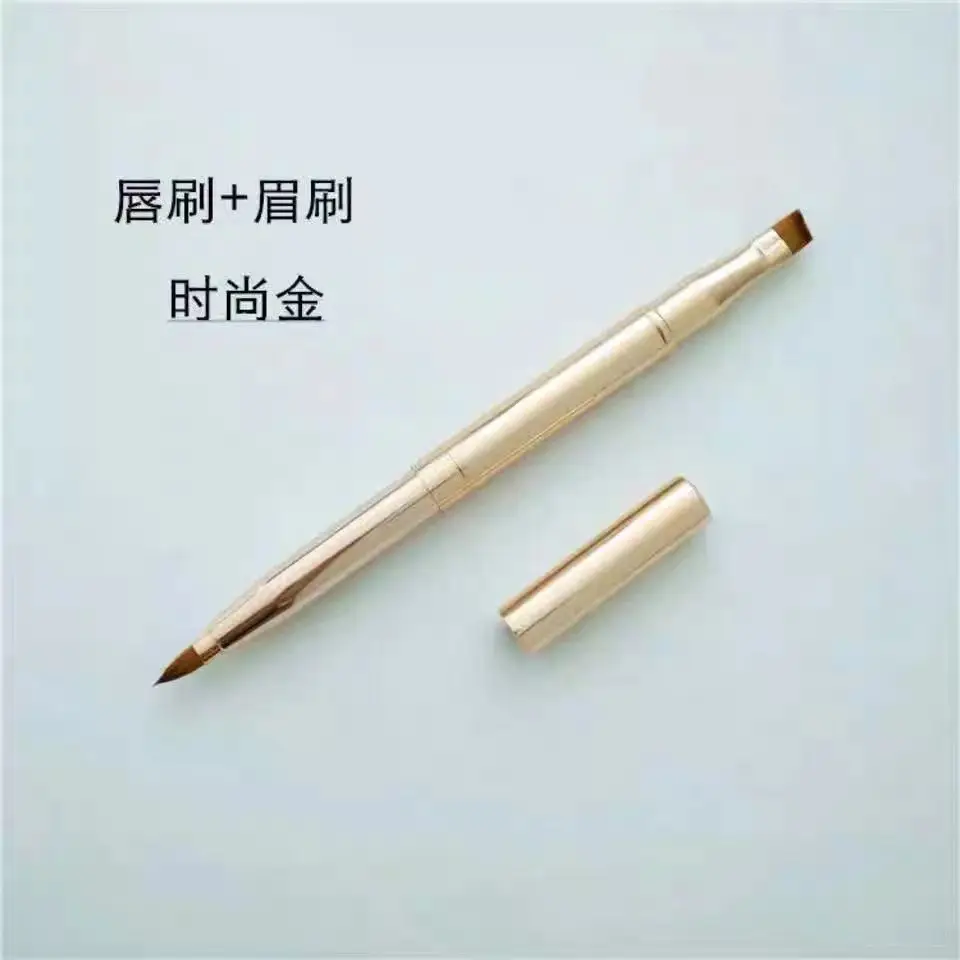 Eyebrow Powder Brush Angled Sweep Brush with Cover - Image 5