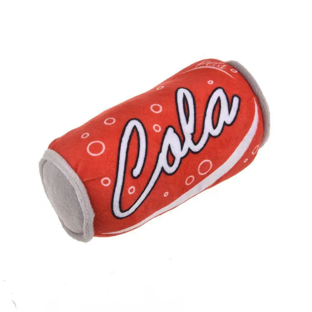 Factory Direct supply plush elastic bite-resistant pet supplies plush cans dog relieving stuffy self-Hi sound toys