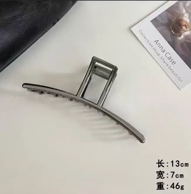 Korean Style Metal Hair Clip 13cm Large - Image 20