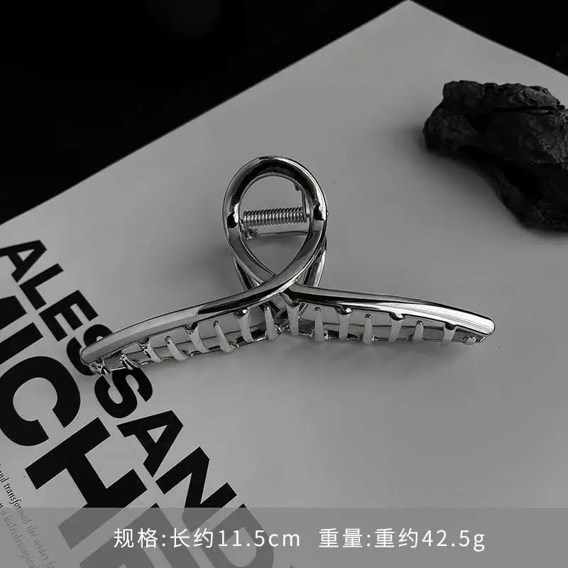 Korean Style Metal Hair Clip 13cm Large - Image 5