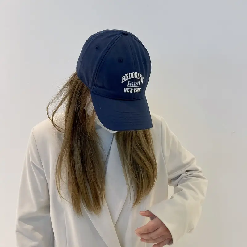 Women Red Korean-style Baseball Cap Summer - Image 8