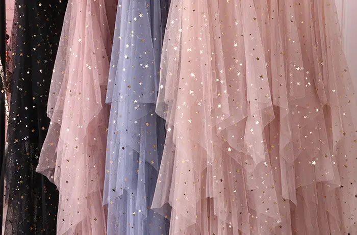Star Mesh Pettiskirt Skirt Women's Autumn Wear — feature 11