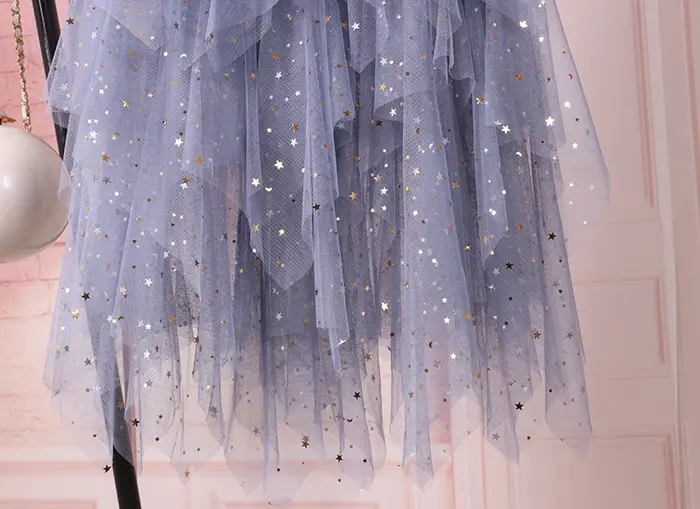 Star Mesh Pettiskirt Skirt Women's Autumn Wear — feature 9