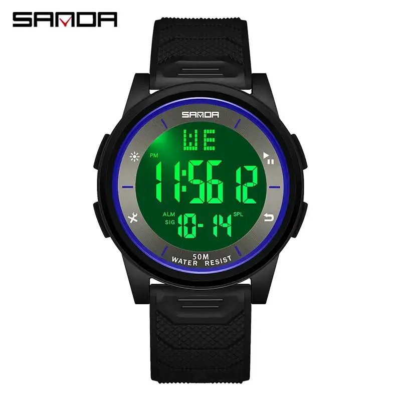 Sanda Luminous Multi-Function Watch for Men Women - Image 24