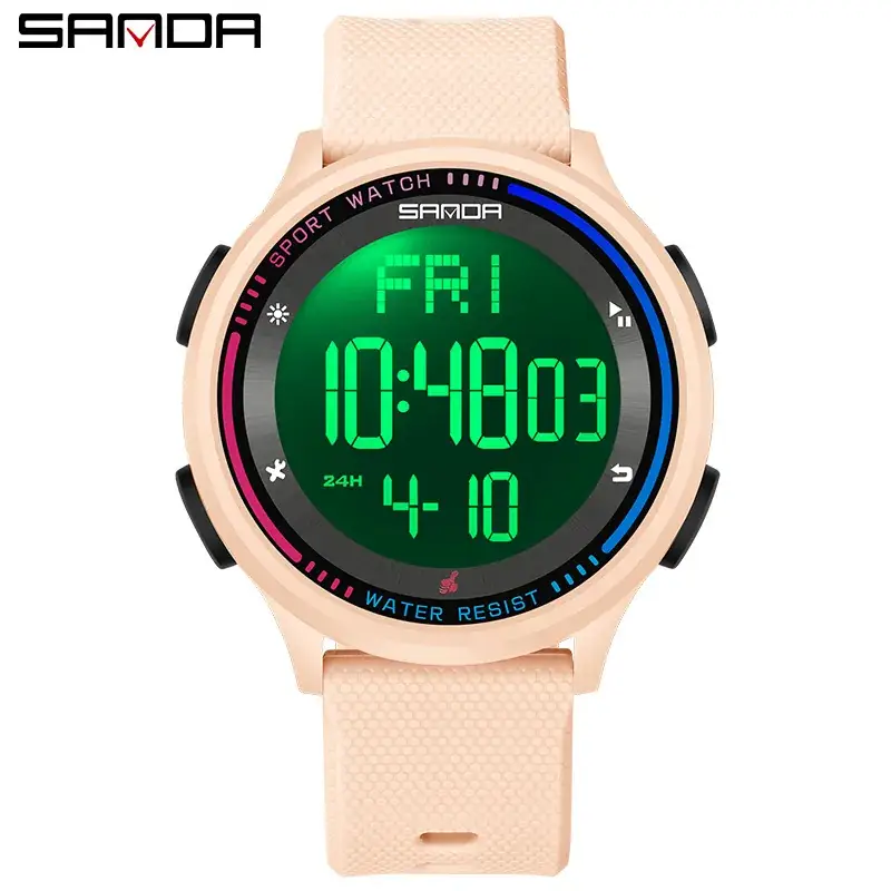 Sanda Luminous Multi-Function Watch for Men Women - Image 12