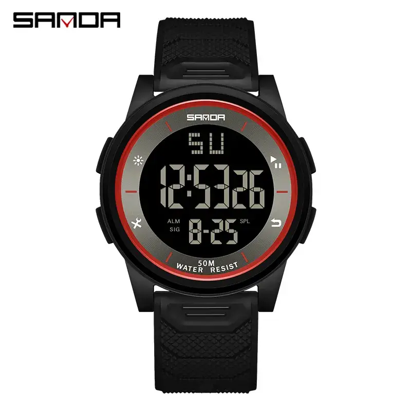 Sanda Luminous Multi-Function Watch for Men Women - Image 4