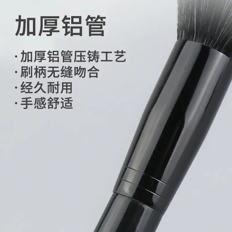 7-Piece Makeup Brush Set for Blush & Foundation Use - Image 4