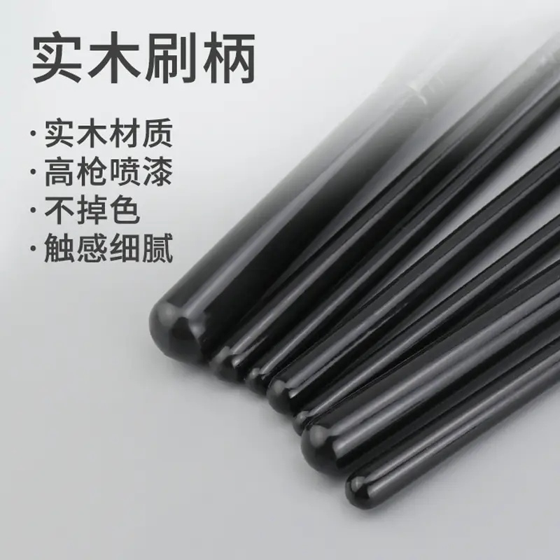 7-Piece Makeup Brush Set for Blush & Foundation Use - Image 5