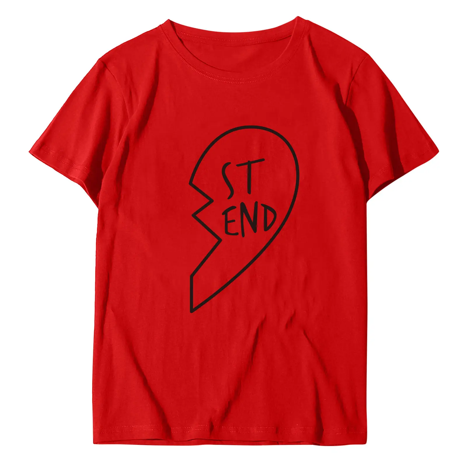 Red Leopard Print T-Shirt for Men Women Plus Size - Image 14