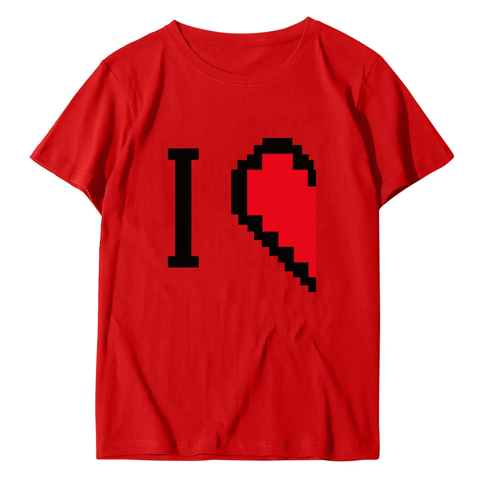 Red Leopard Print T-Shirt for Men Women Plus Size - Image 3
