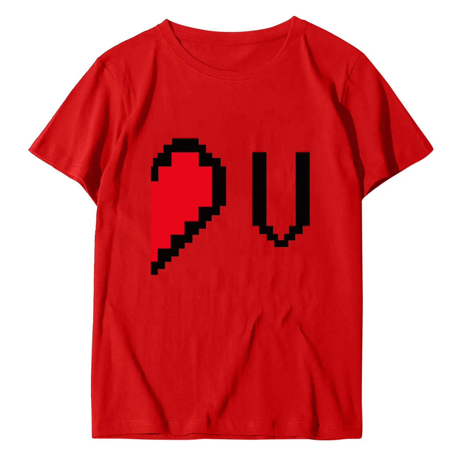 Red Leopard Print T-Shirt for Men Women Plus Size - Image 4